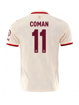 Billige Bayern Munich Kingsley Coman #11 Tredjedrakt 2024-25 Kortermet